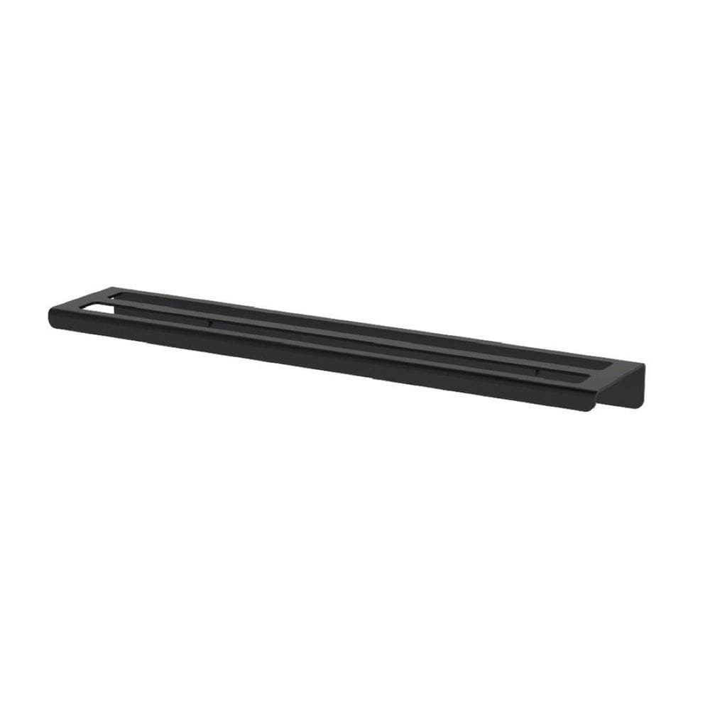 Toalheiro Preto Fosco Para Banheiro Organização 28Cm Future