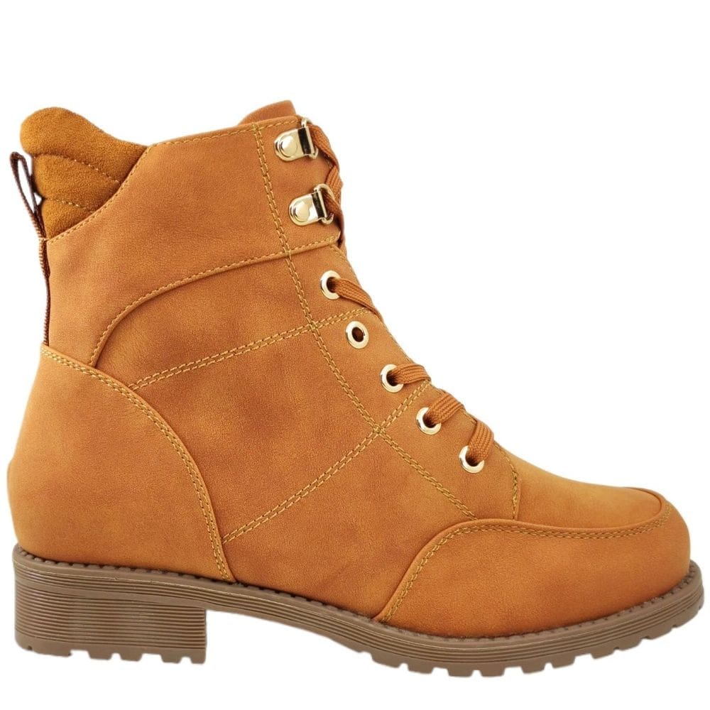 Bota Coturno Feminino Casual Dia a Dia Salto Baixo Mooncity 72130