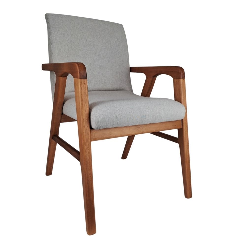 Cadeira Gramado com Braço - Bege