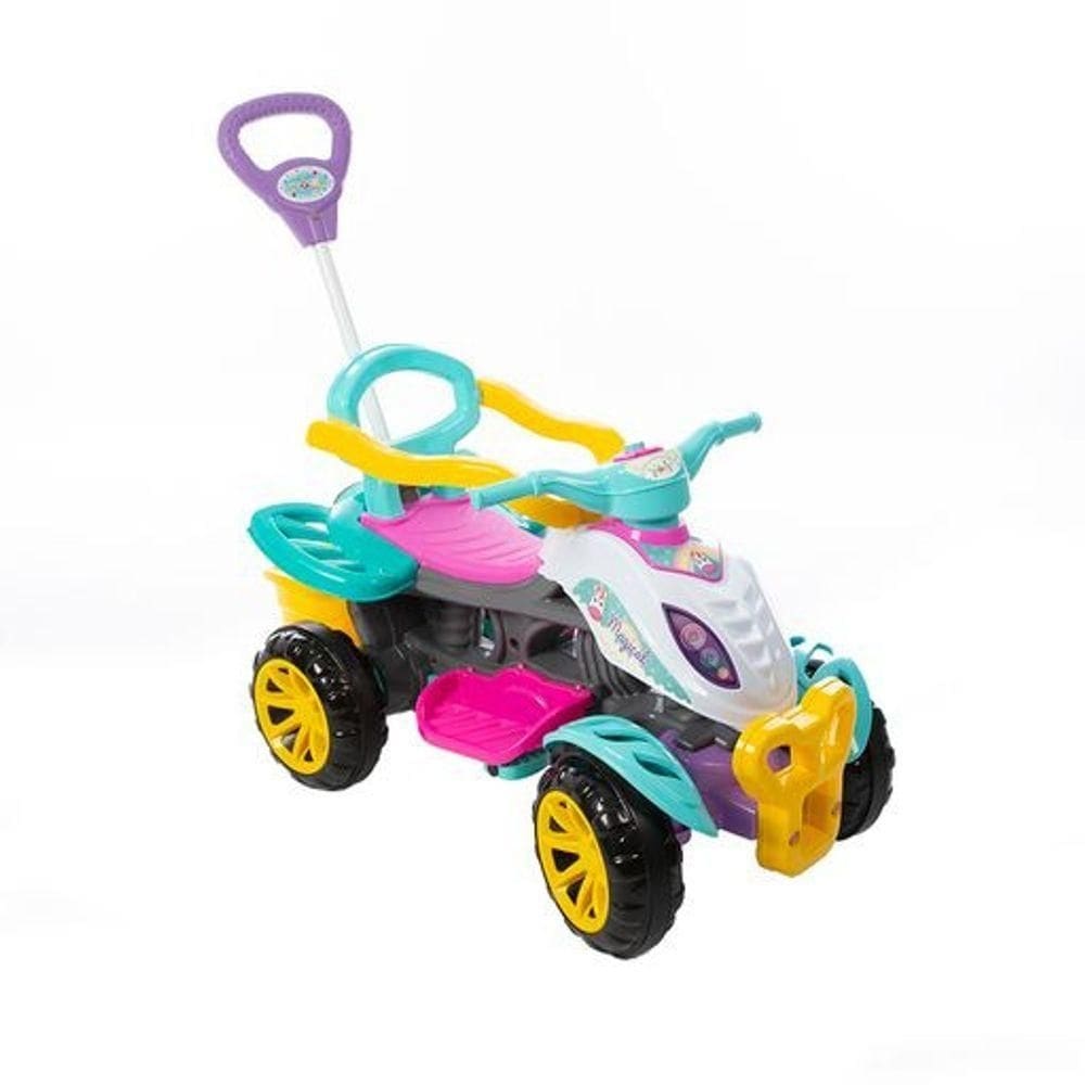 Quadriciclo Infantil Carrinho De Passeio Modelo:rosa