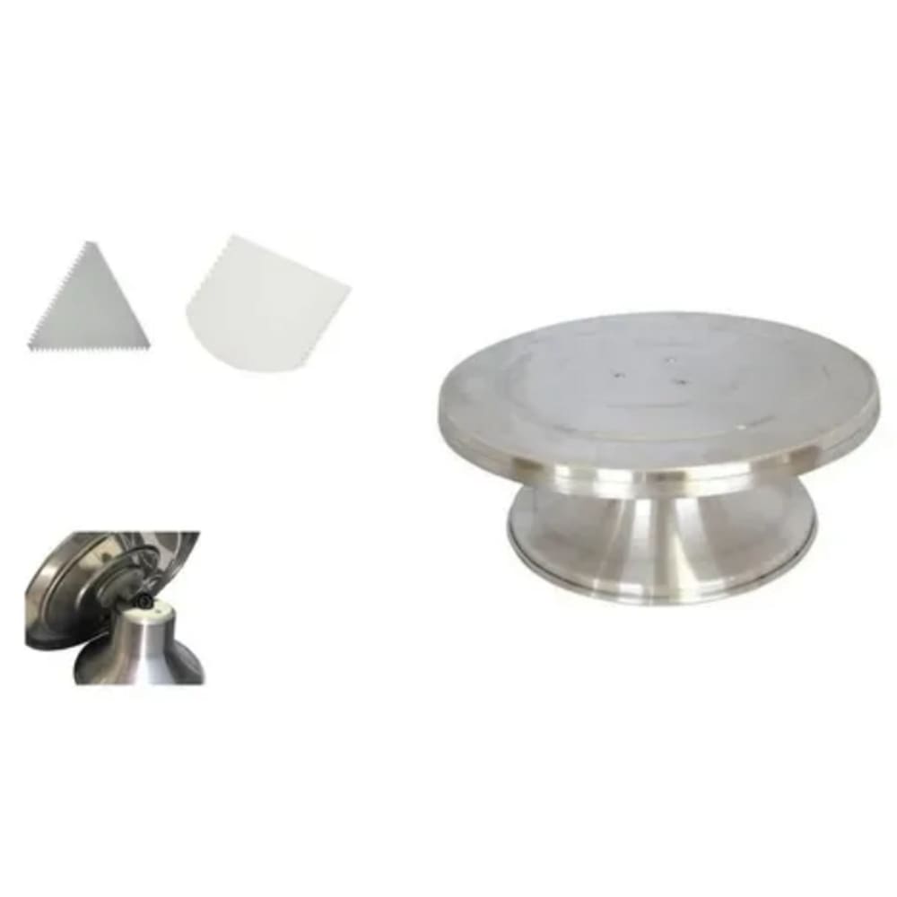 Bailarina 30cm C Rolamento + Espátula Serrilhada + 4 Funções