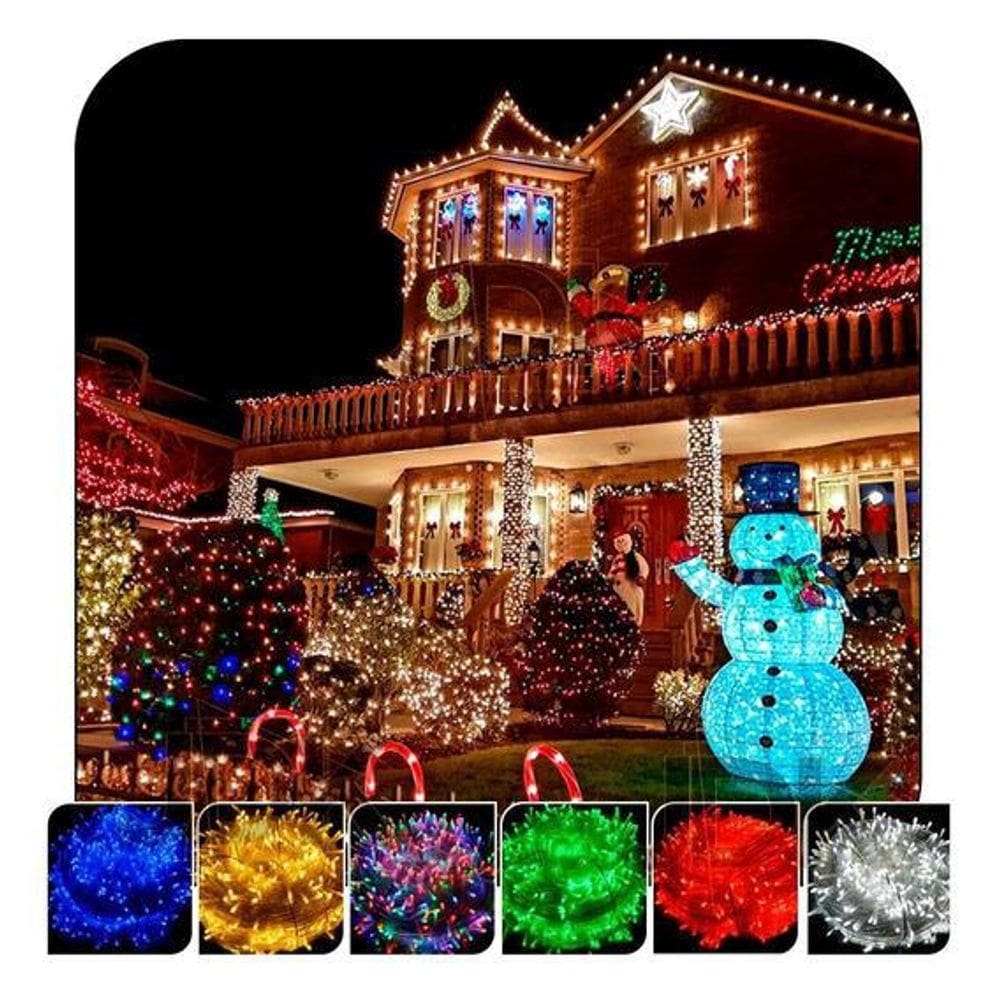 Pisca Pisca Luzinha 100 Led Fixo Prova D`Água 3,9W 220V 10M