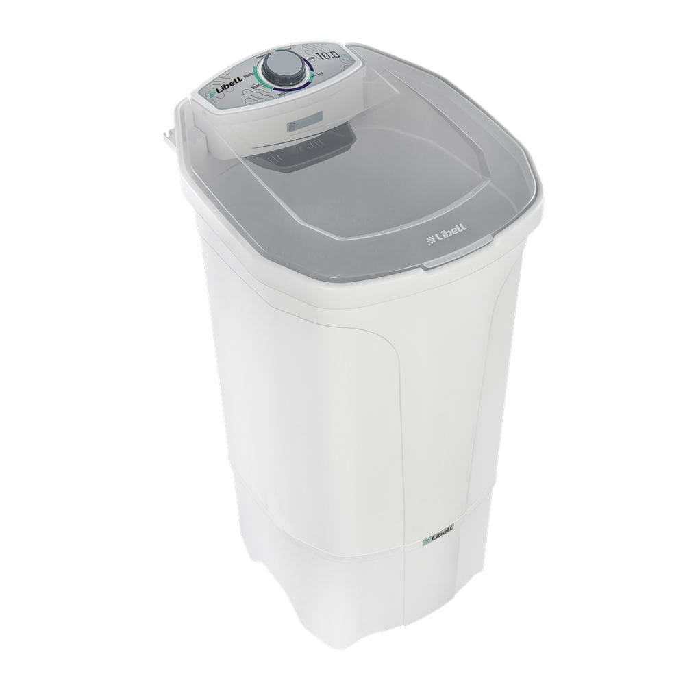 Lavadora de Roupas Libell 10Kg Semi Automática Branca
