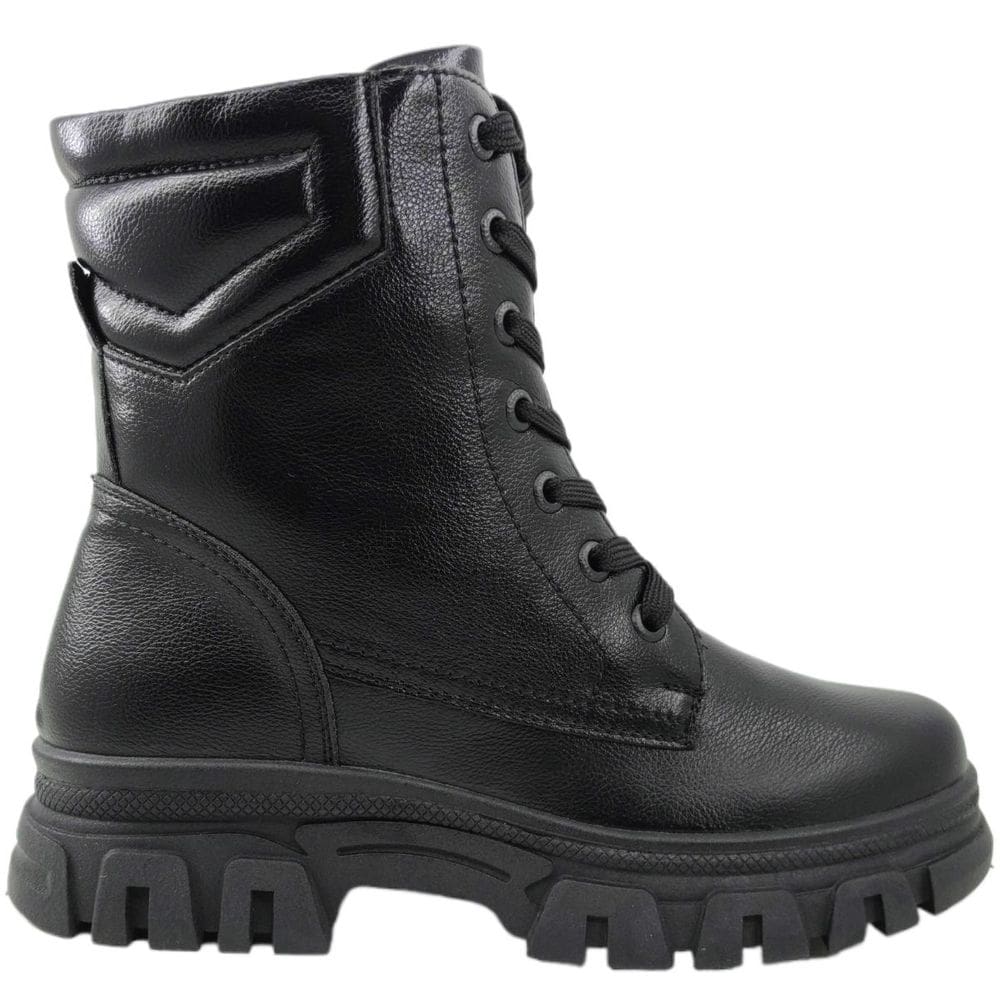 Bota Coturno Feminino Casual Dia a Dia Tratorada Mooncity 72169