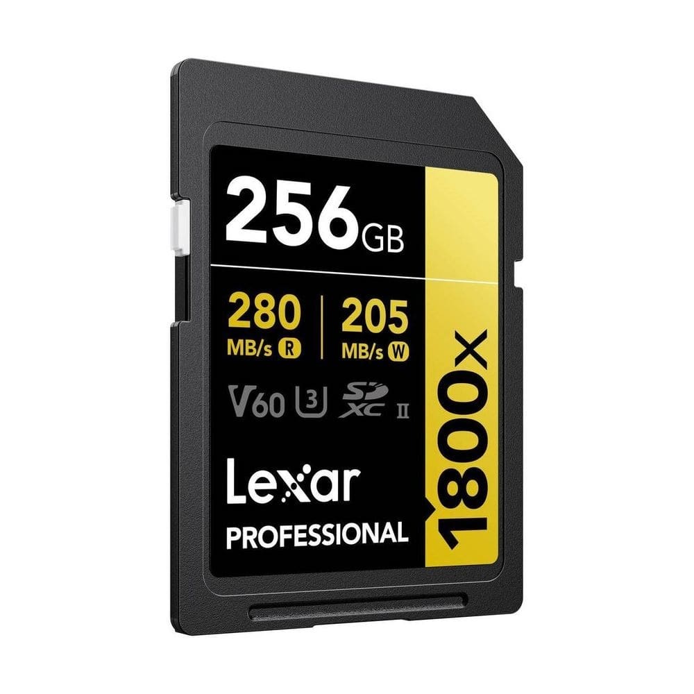 Cartão De Memória 256gb 280mb/s Lexar Uhs-ii Sdxc 1800x