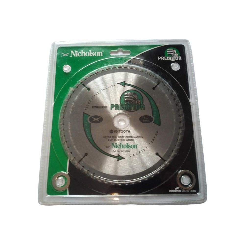 Serra Circular Widea Madeira 180Mm 7 1/4 60 Dentes Nicholson