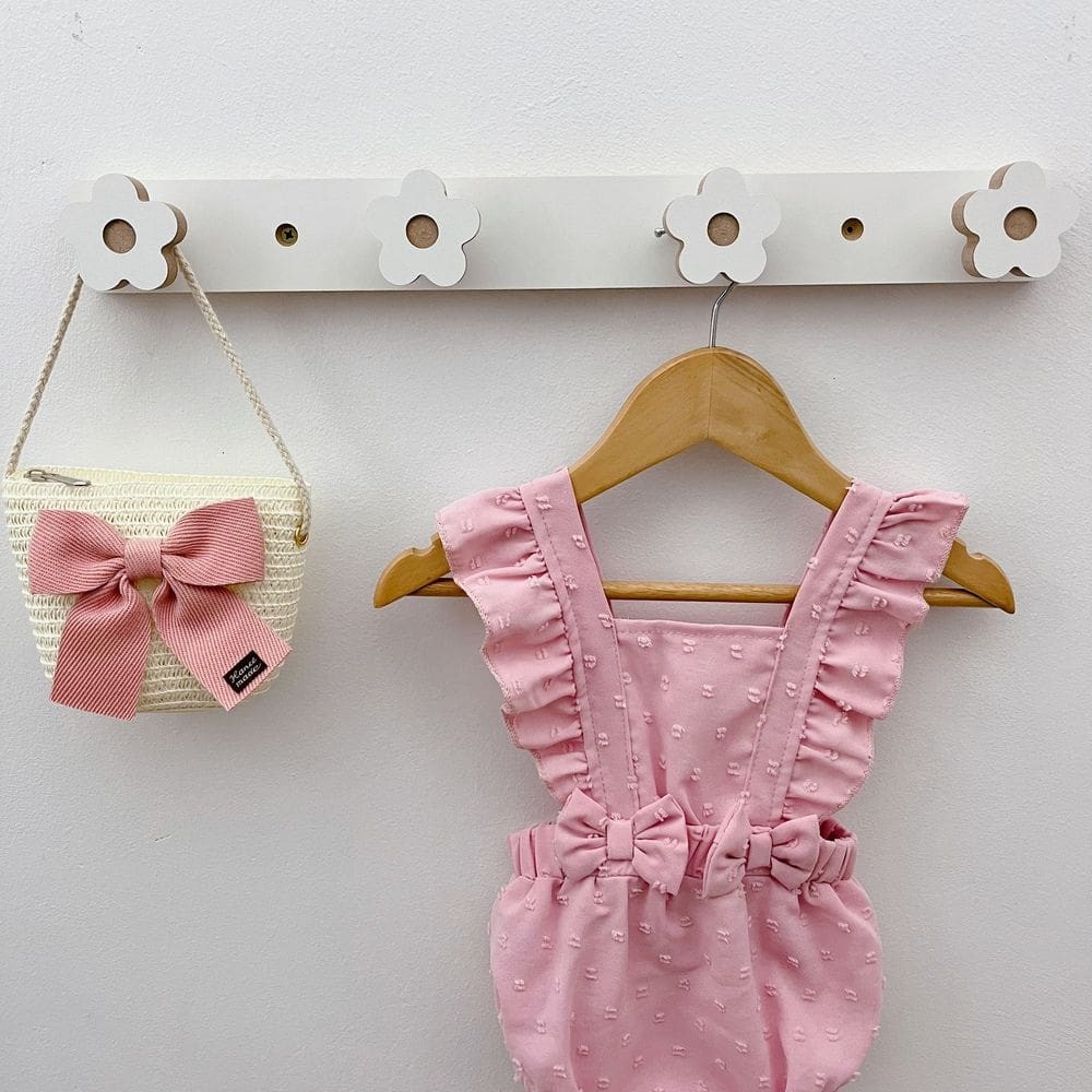 1 Cabideiro parede infantil pendurador roupas jardim Flor