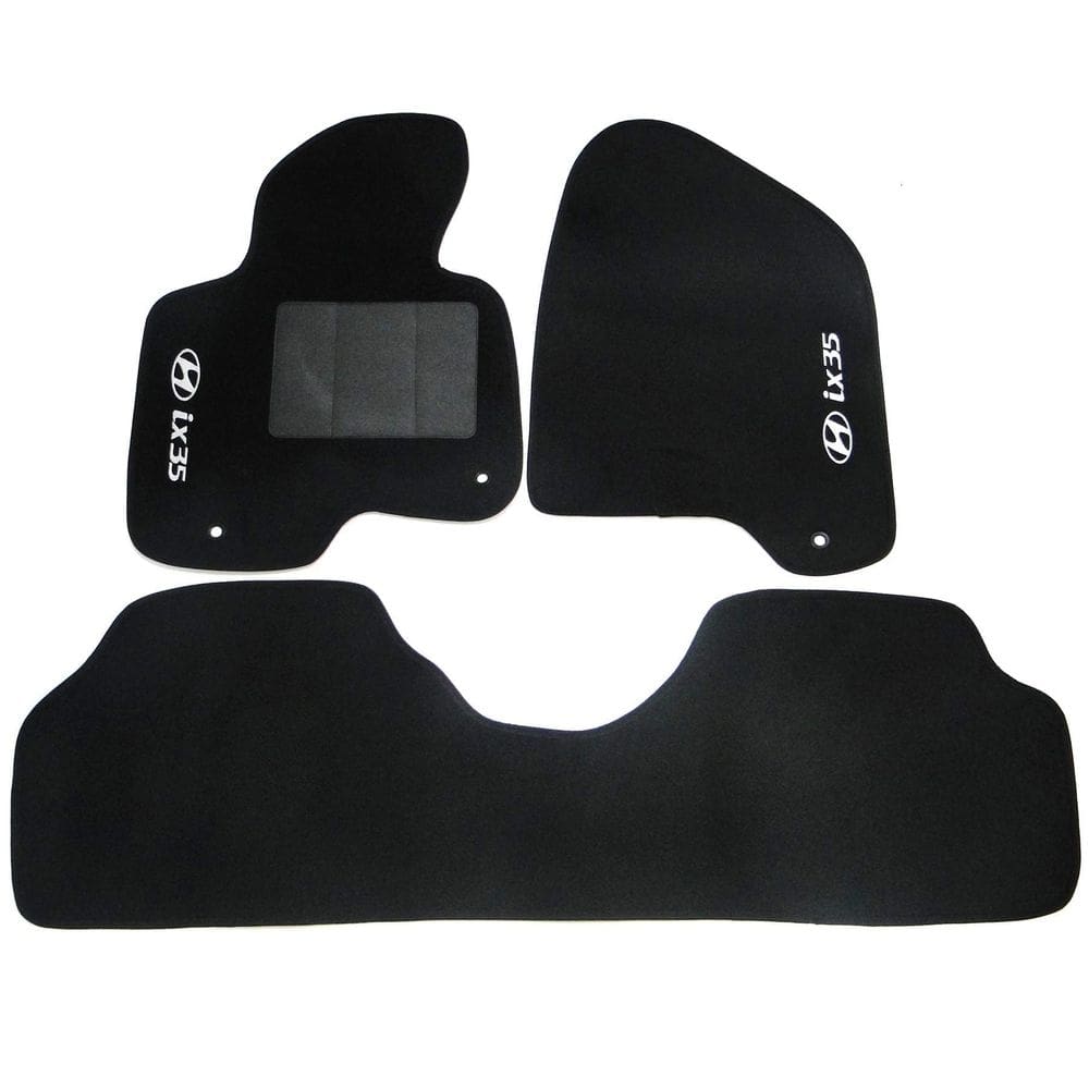 Tapete carpete ix35 com a base pinada