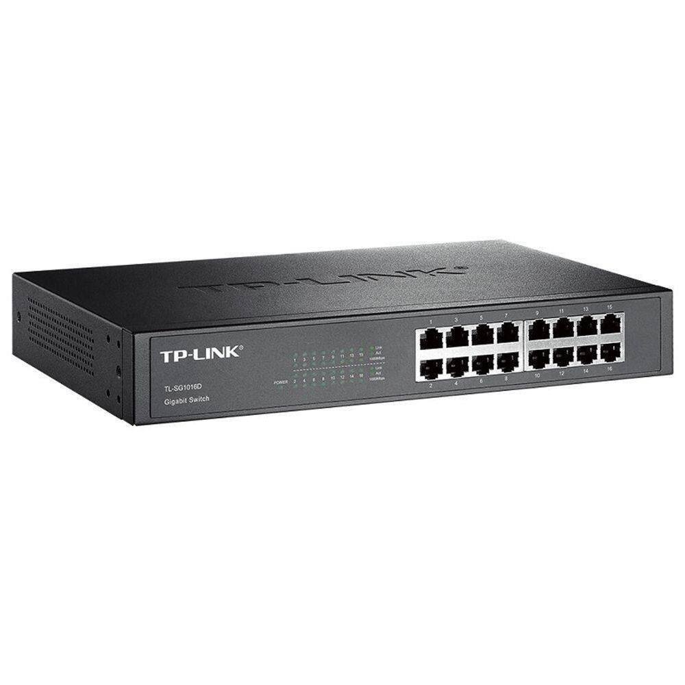 Switch Tp-Link 16 Portas Tl-Sg1016D 10/100/1000Mbps - Tpn0047