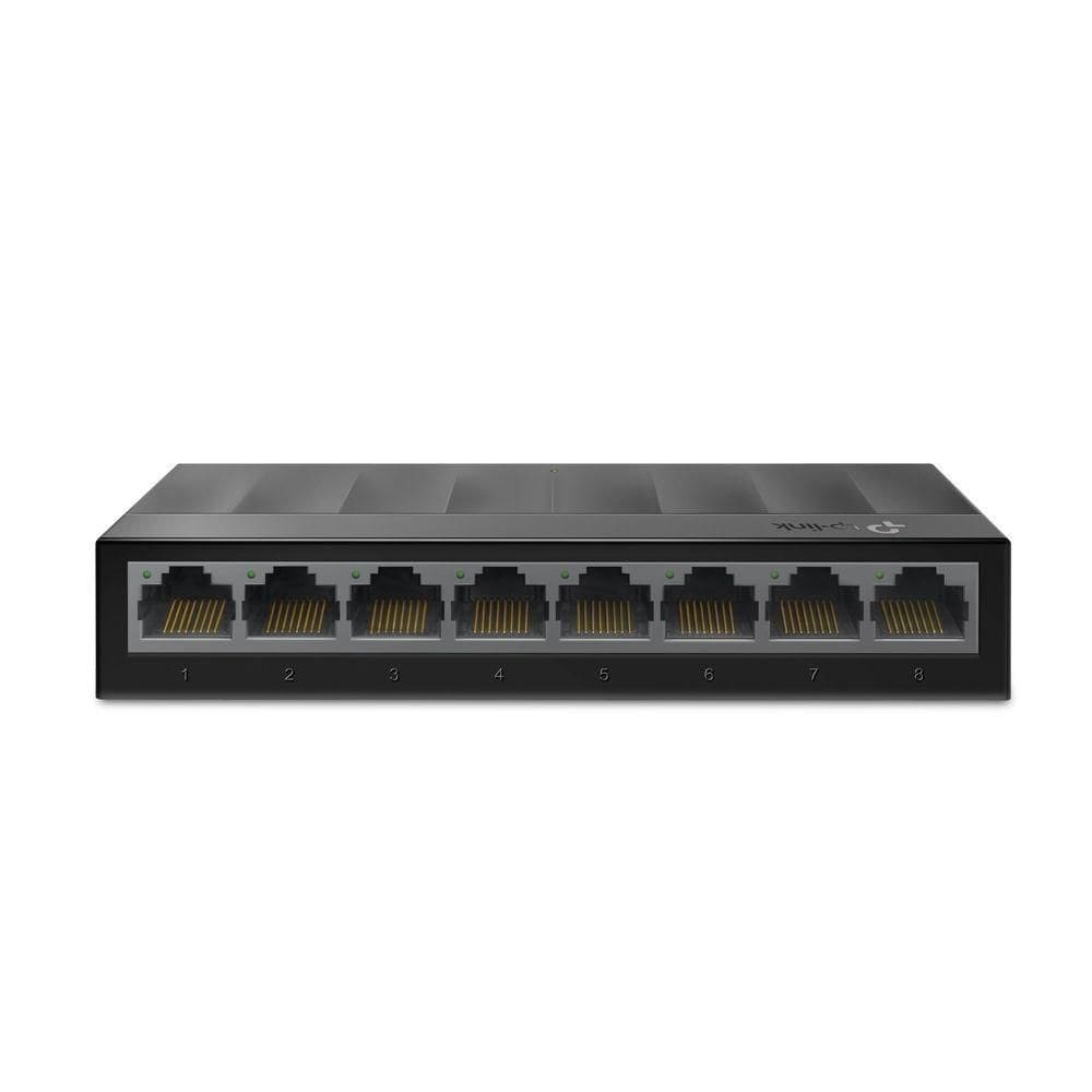 Switch 08 Portas Tp-Link Ls1008G Gigabit 10/100/1000Mbps