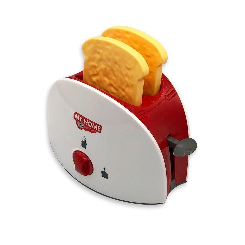 Torradeira De Brinquedo Com 2 Pães - My Home