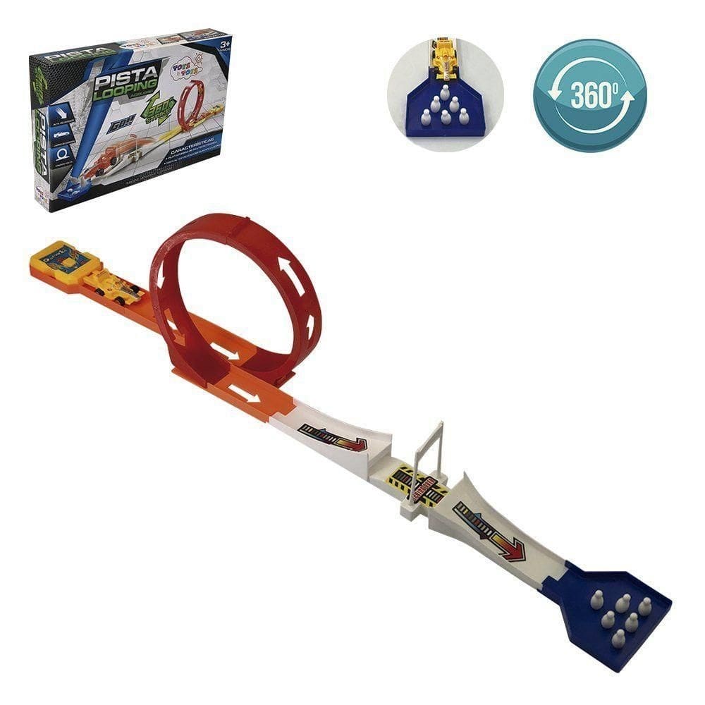 Pista De Carrinho Com Looping 360° Strike