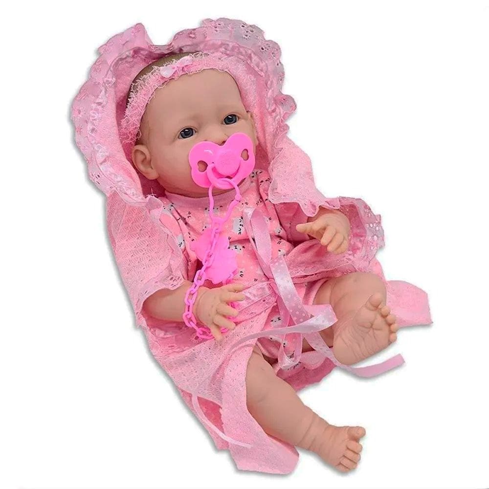 Boneca Diver New Born Faz Xixi 8046 - Divertoys
