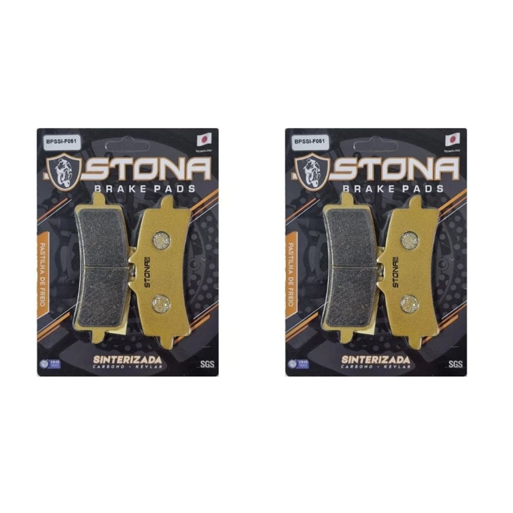 Pastilha freio dianteira Stona Kawasaki Z1000 R 1000 2019