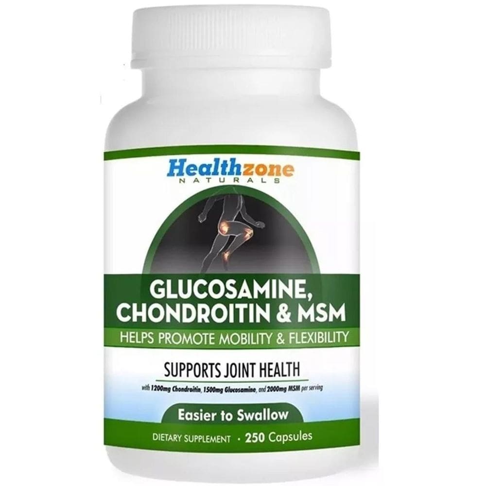 Glucosamina chondroitina + msm 2000 - 250 capsulas