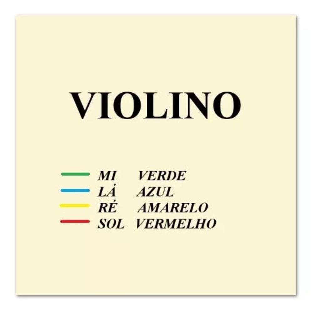 Corda Avulsa Para Violino 1 Primeira MI MAURO CALIXTO
