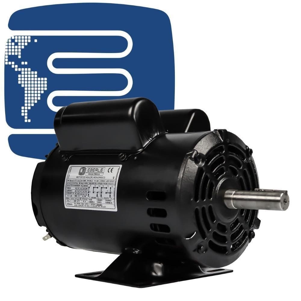 Motor elétrico 1cv monofásico 110/220 2 polos alta rotação
