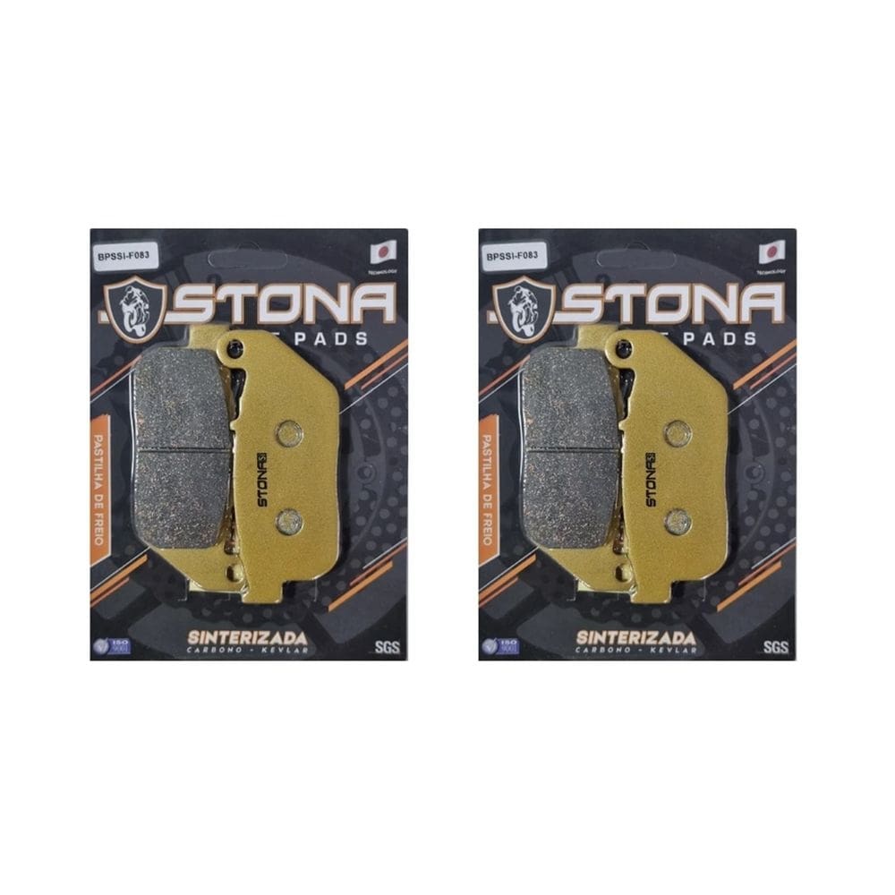 Jg pastilha freio dianteira Stona Harley XL 883R 2005 2006