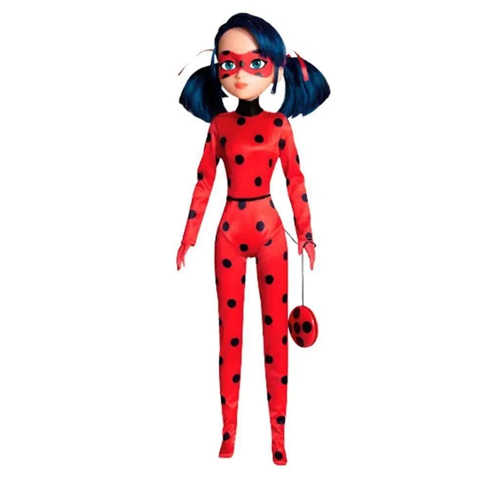 Boneca Miraculous Lady Bug Large Doll 1870 - BabyBrink