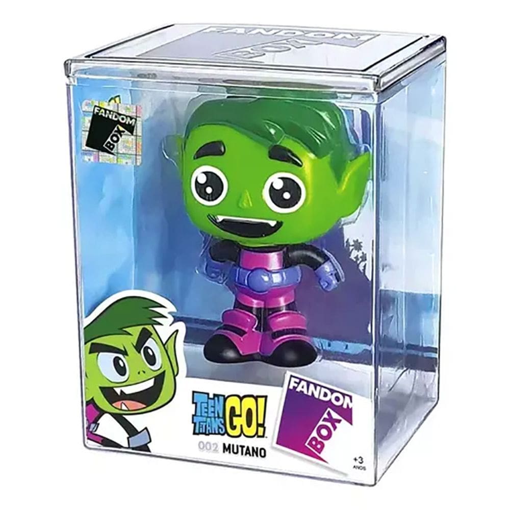 Boneco Teen Titans Go! Mutano Fandom Box 3236 - Lider