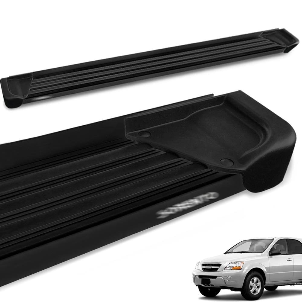 Estribo Lateral Sorento 2004 a 2010 Aluminio Preto A1 Gtnox