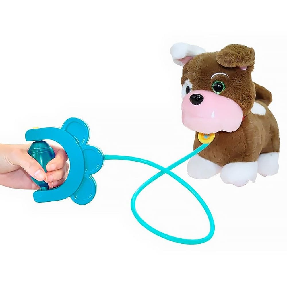Walking Petz com Som Cachorrinho Bulldog BR1874 - Multikids