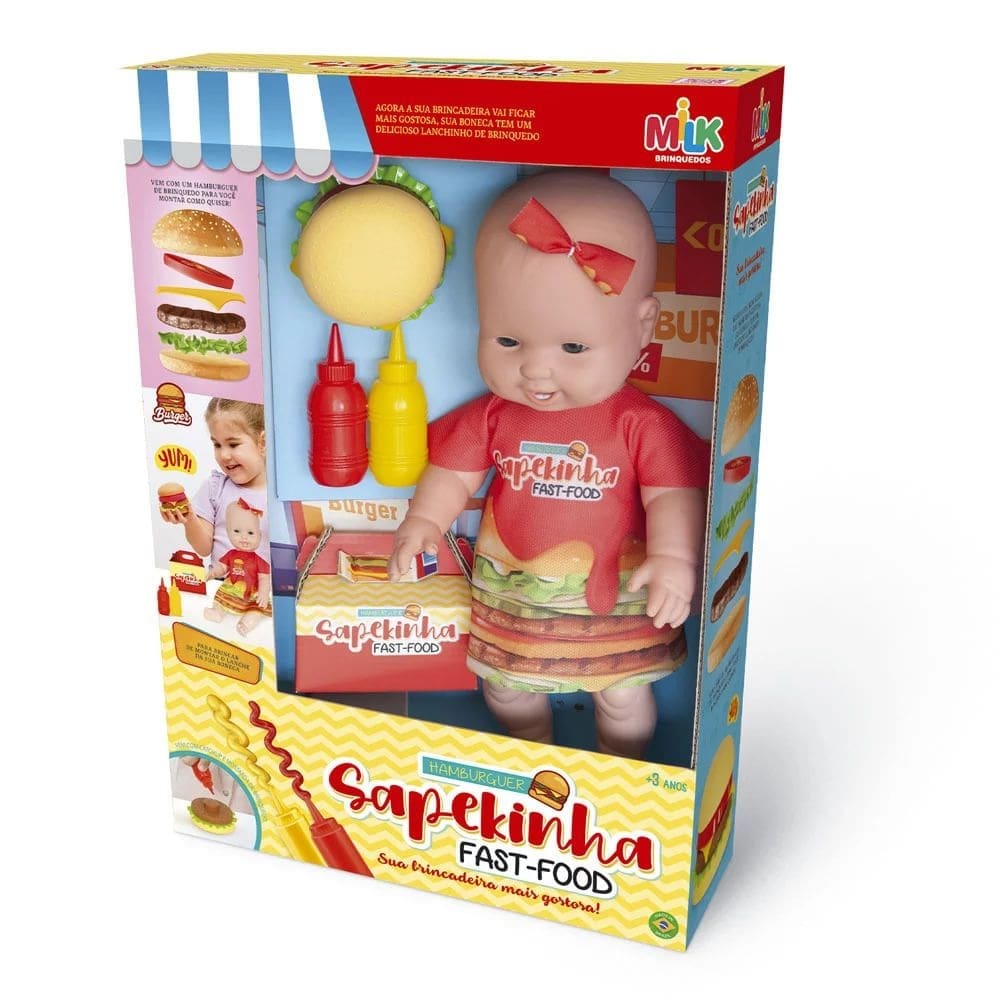 Sapekinha fast Food sua Brincadeira mais Gostosa