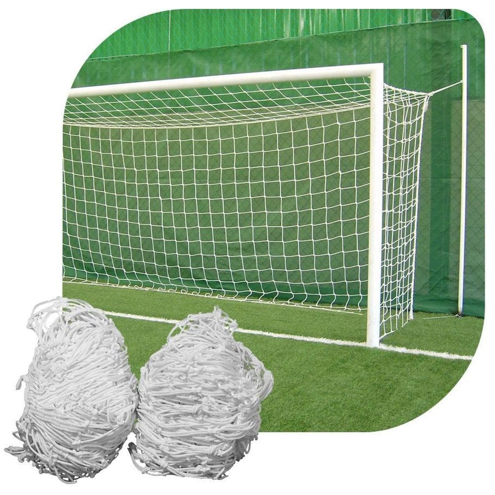 Redes para Gol Society 6m Fio 2mm Caixote Nylon - Branca