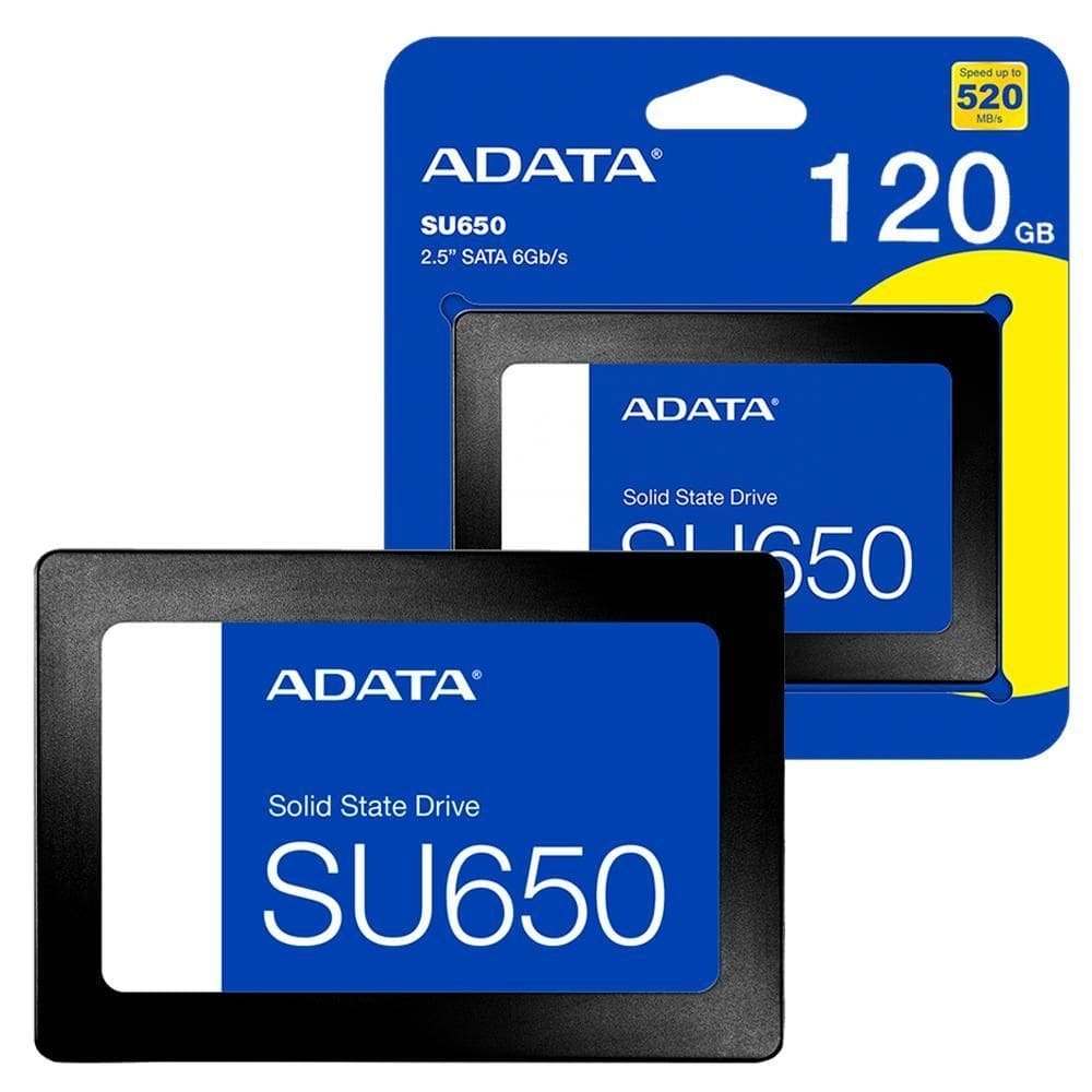 Ssd Adata 120 Gb Su650 2.5 Sata Iii - Asu650Ss-120Gt-R