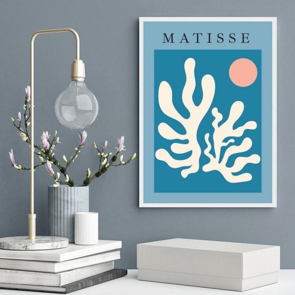 Quadro Arte Matisse - Under The Sea 33X24Cm