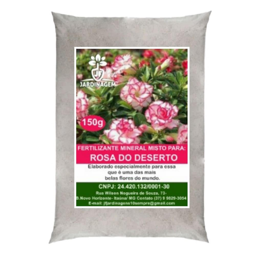150 Gramas De Adubo Para Rosas Do Deserto