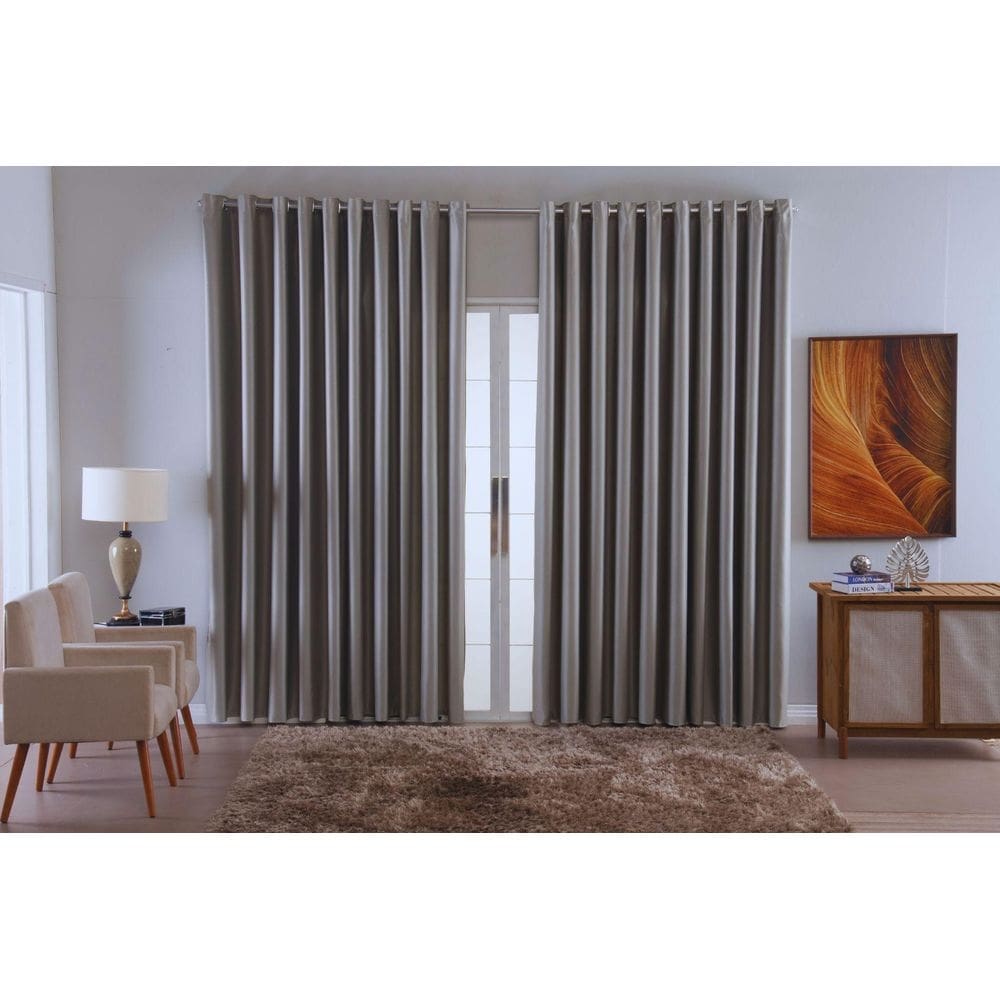 Cortina Para Sala Quarto Blackout Tecido 2,00X1,30 Ellegance