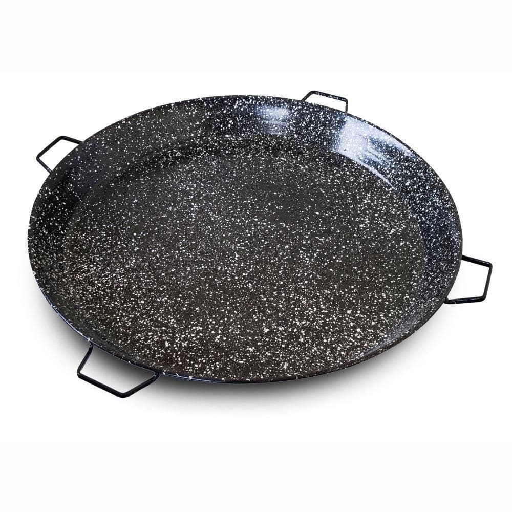 Tacho esmaltado paellera paella grande 80 cm diâmetro