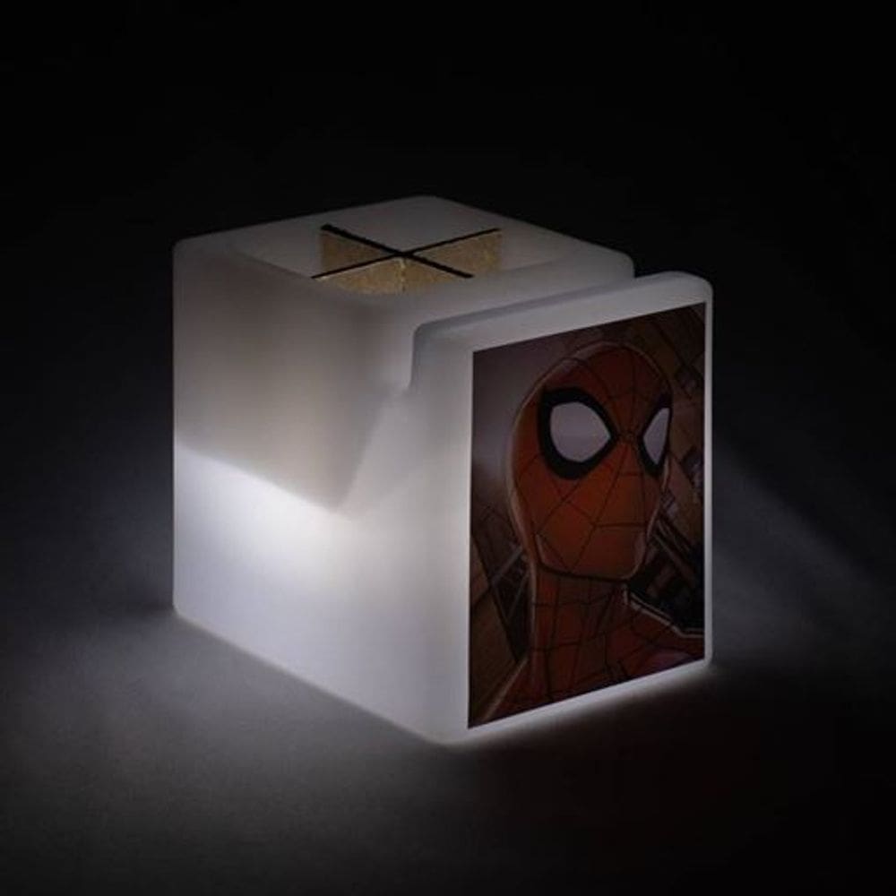 Organizador de Mesa Iluminado Homem Aranha Marvel