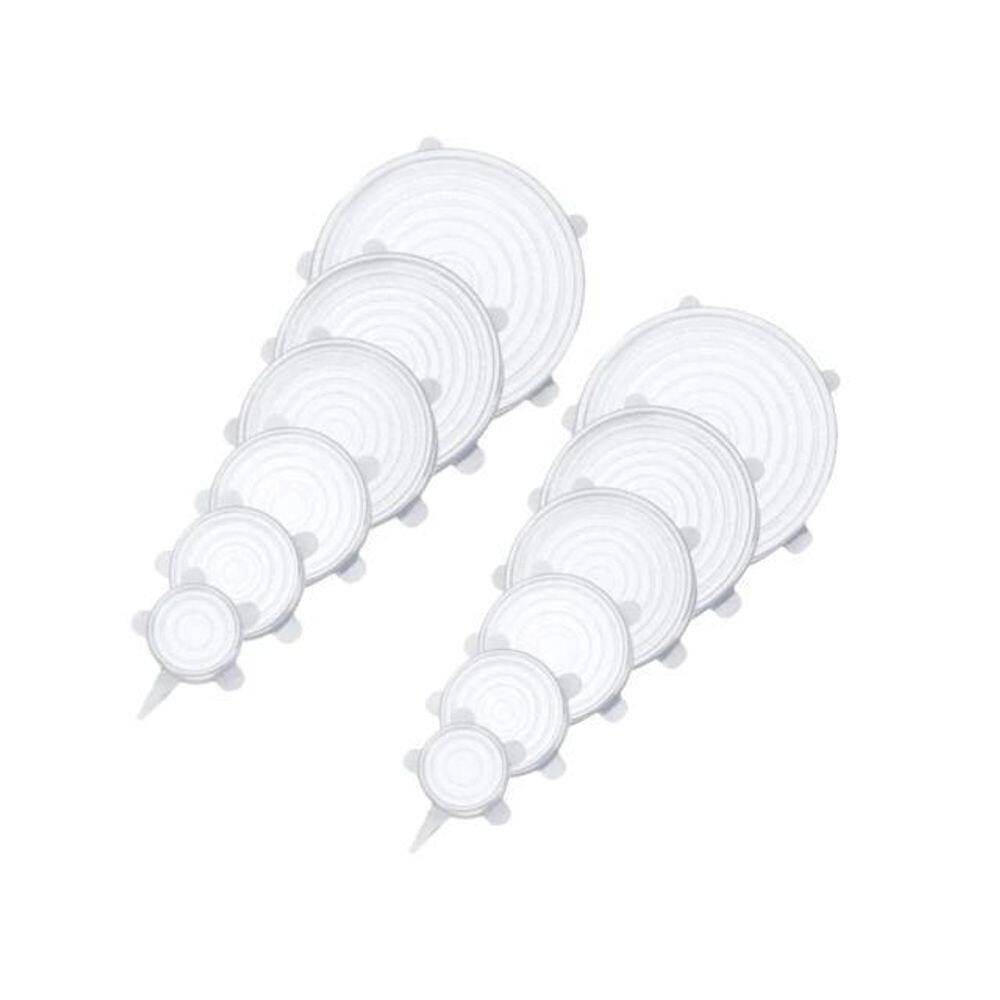 Tampa De Silicone Kit Com 12 Unidades