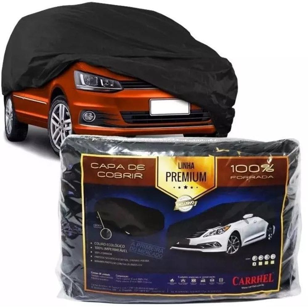 Capa Automotiva Couro Ecológico Carro Forro GG Carrhel