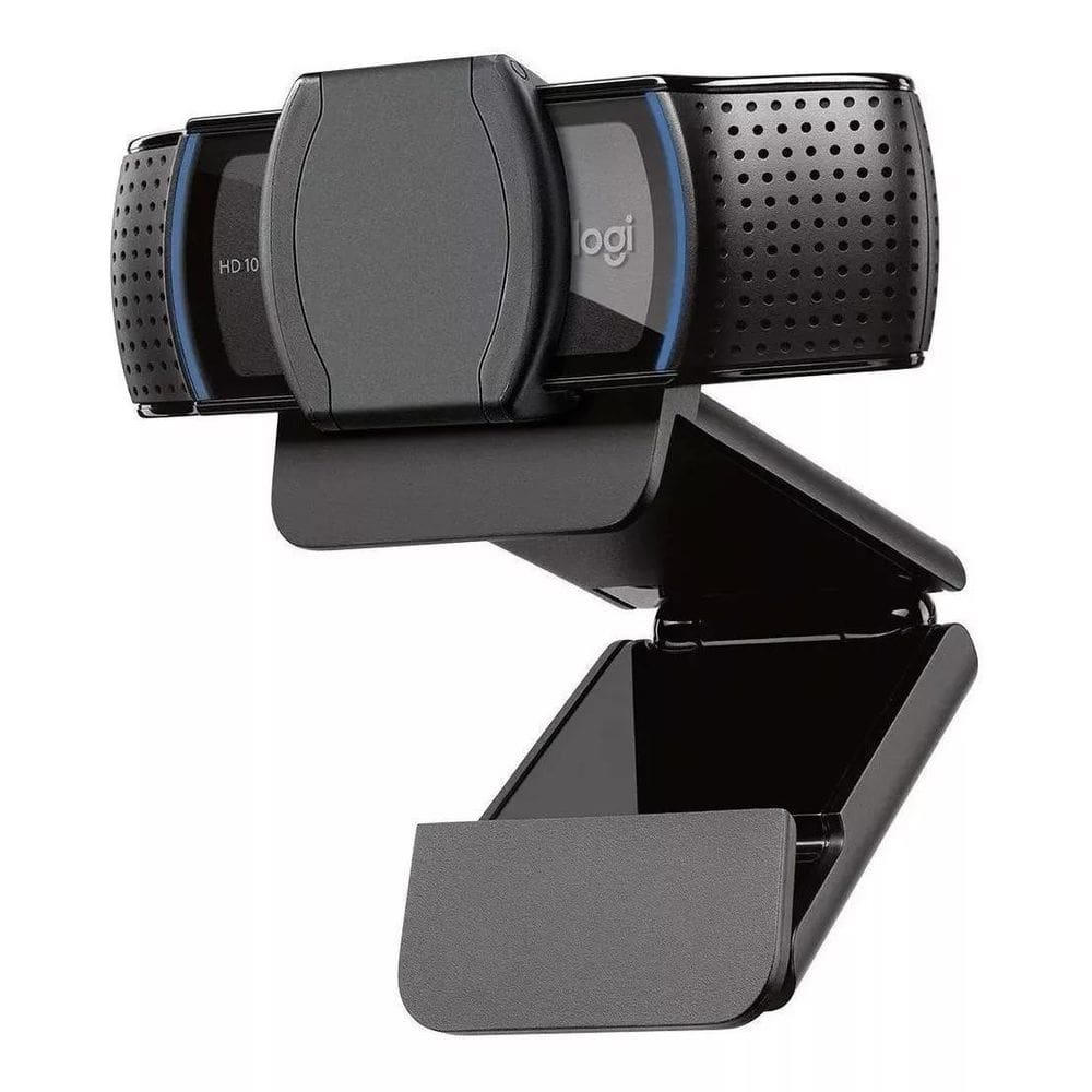 Webcam logitech c920 pro full hd com cortina de privacidade