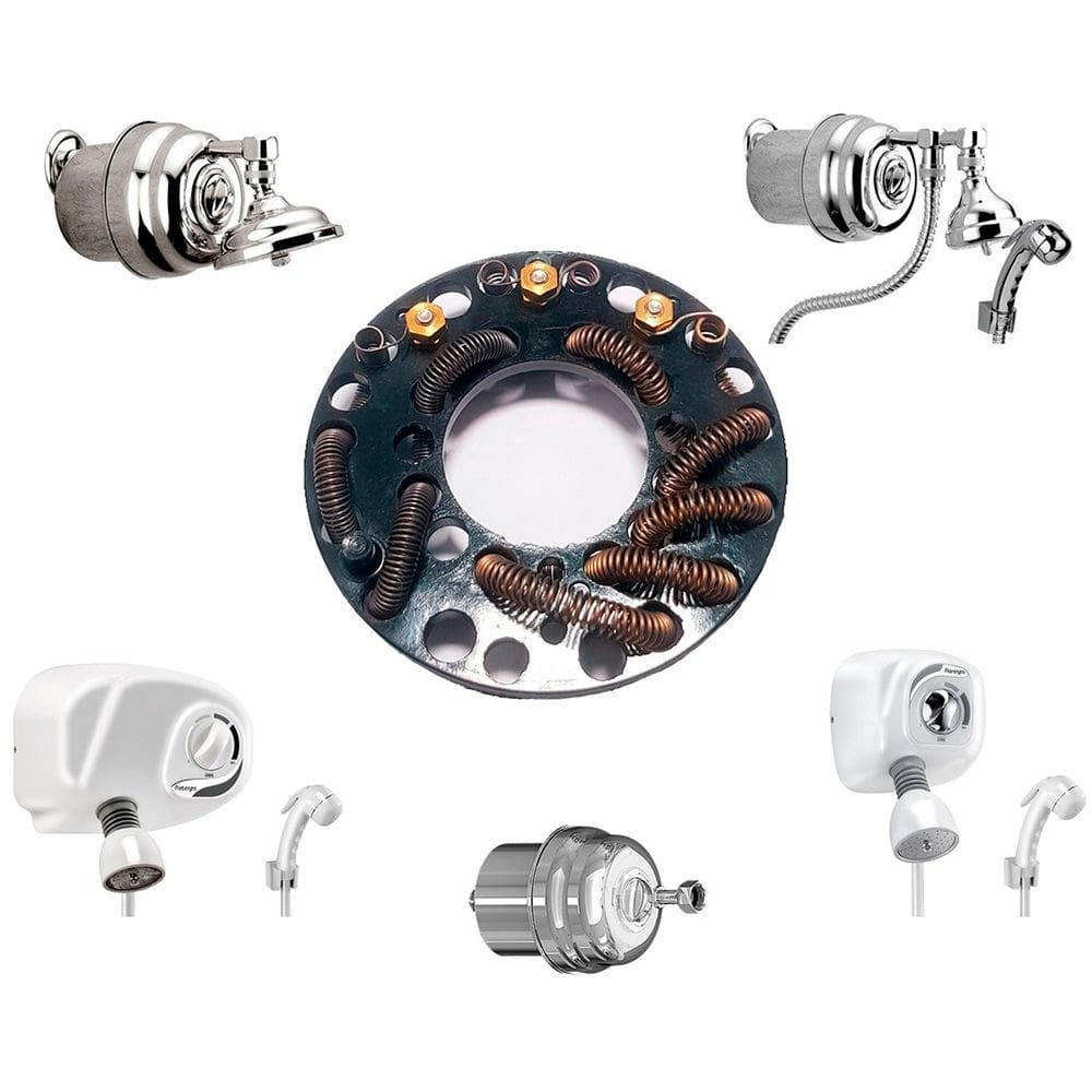 Resistência Cardal P/ Ducha Potenza e Aq Individual 5500w 110v - RE071/1
