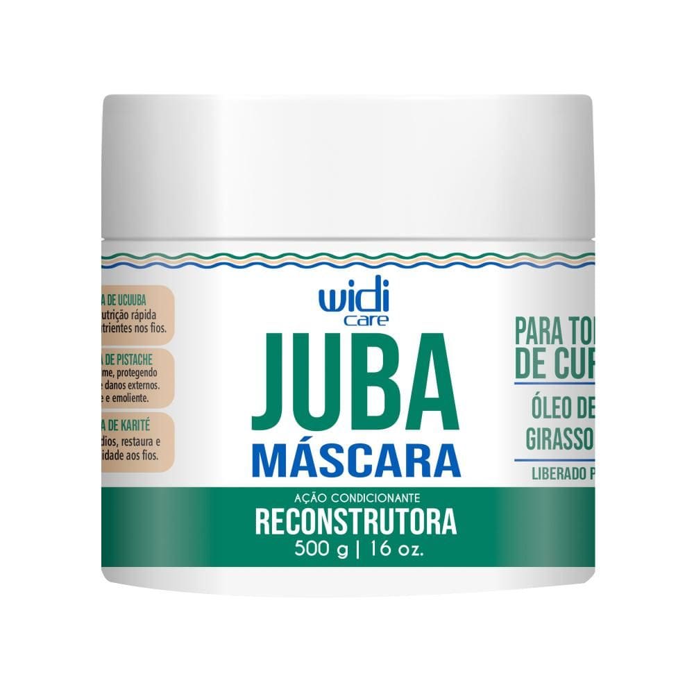 Wide Care Juba Máscara Reconstrução Ação Condicionante 500ml