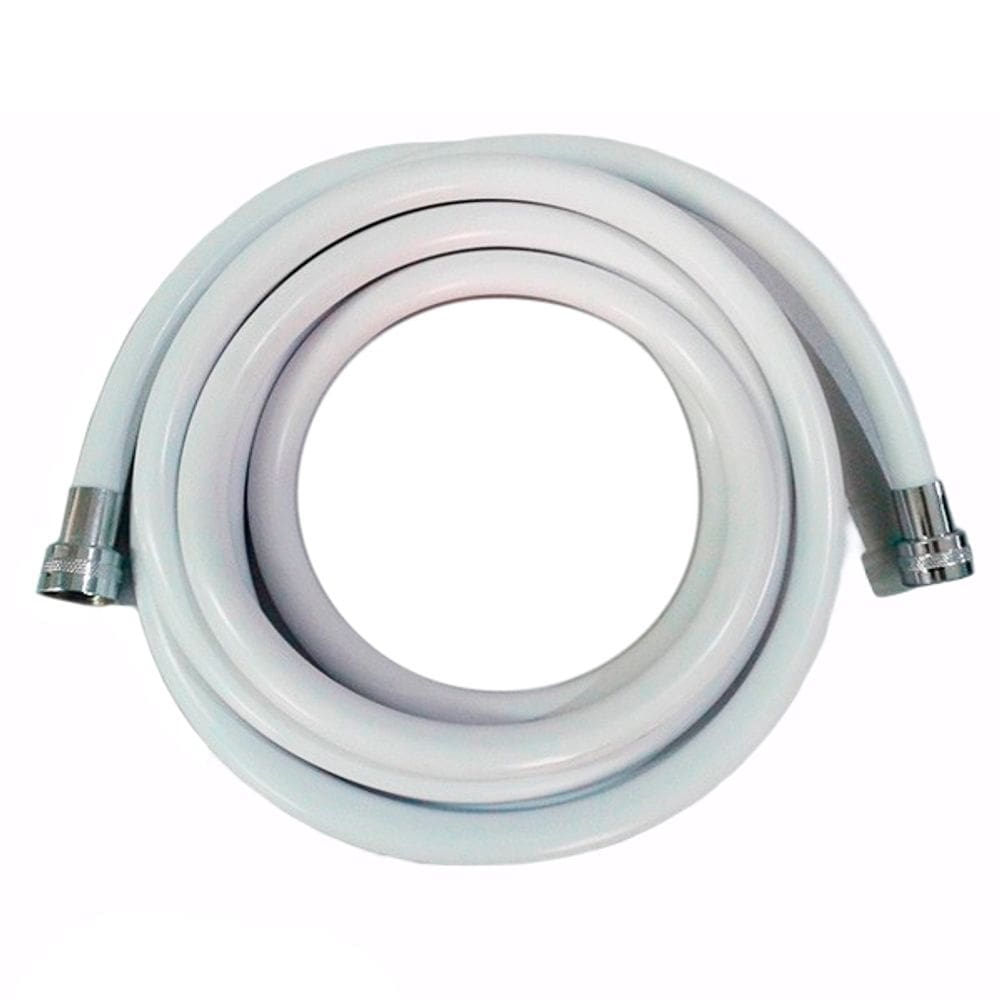 Mangueira Plástica Cardal Branca Com Luvas Cromadas 3 Metros AC062