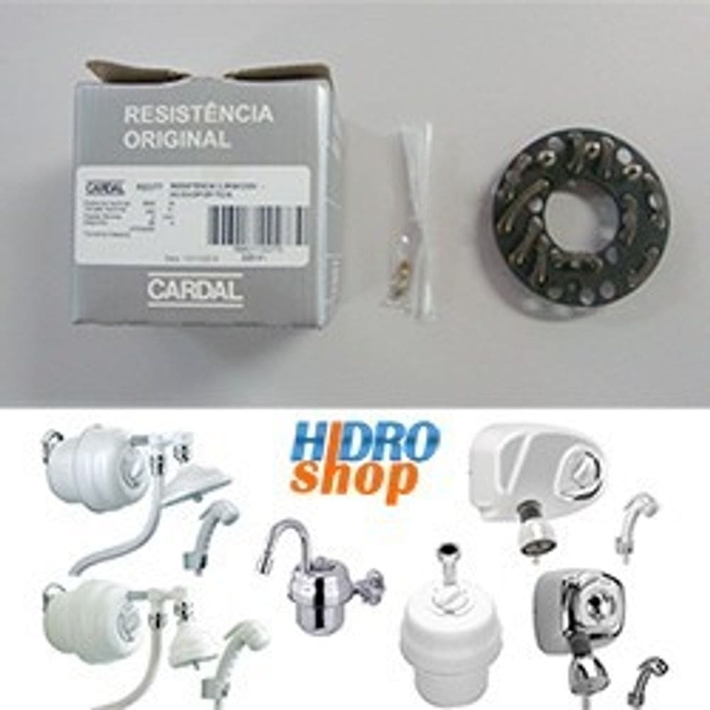 Resistência Duchas Cardal 220v 5500w Re077 - RE077