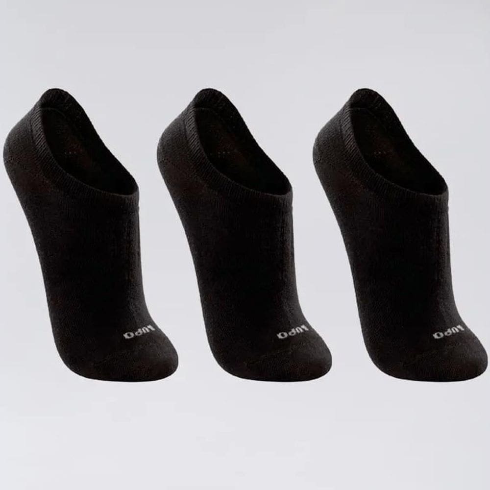 Kit 3 Pares Meia Soquete Lupo Masculina - Preto