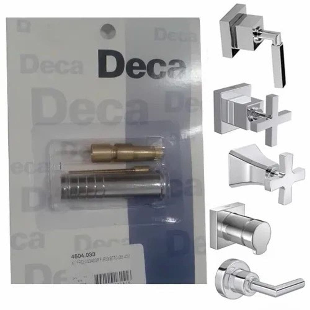 Prolongador Registro C83 C85 Deca Quadratta 40mm - 4504033