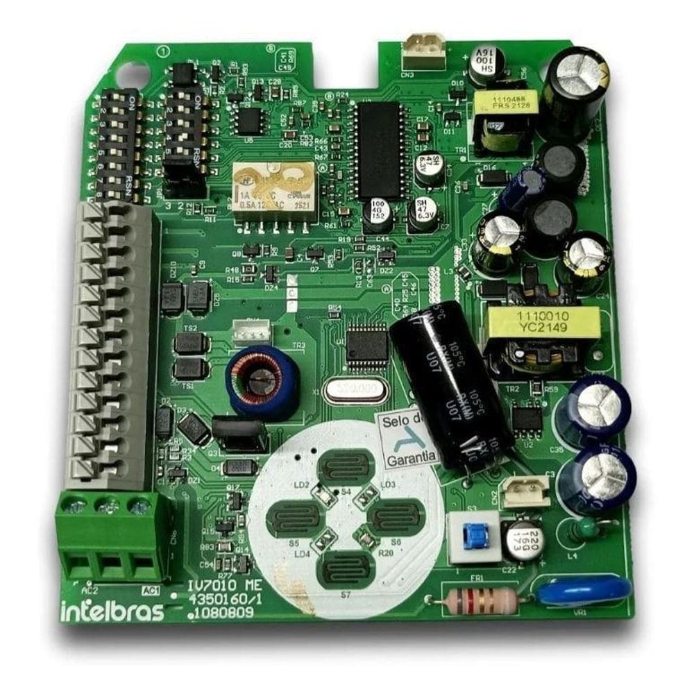 Placa base video porteiro iv7010 iv4010 iv7000 me intelbras