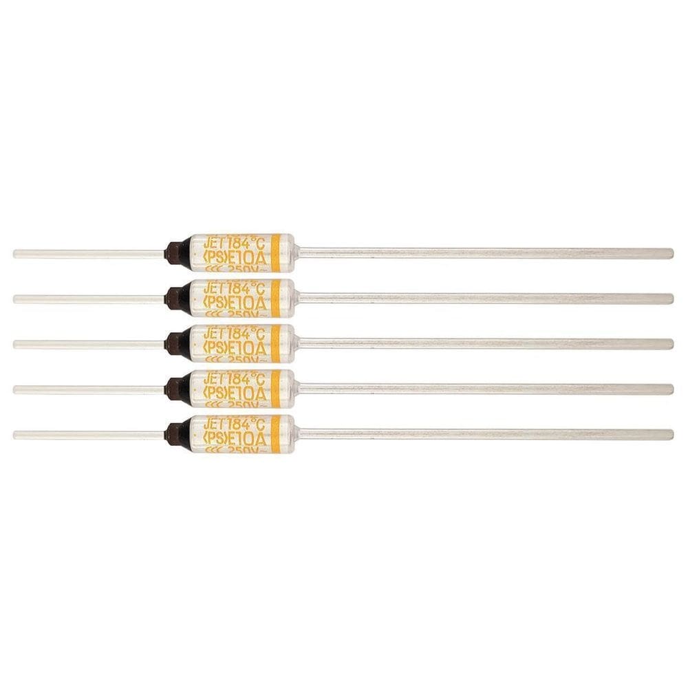 5 fusível térmico panela elétrica 184c 250v 10a 184 graus