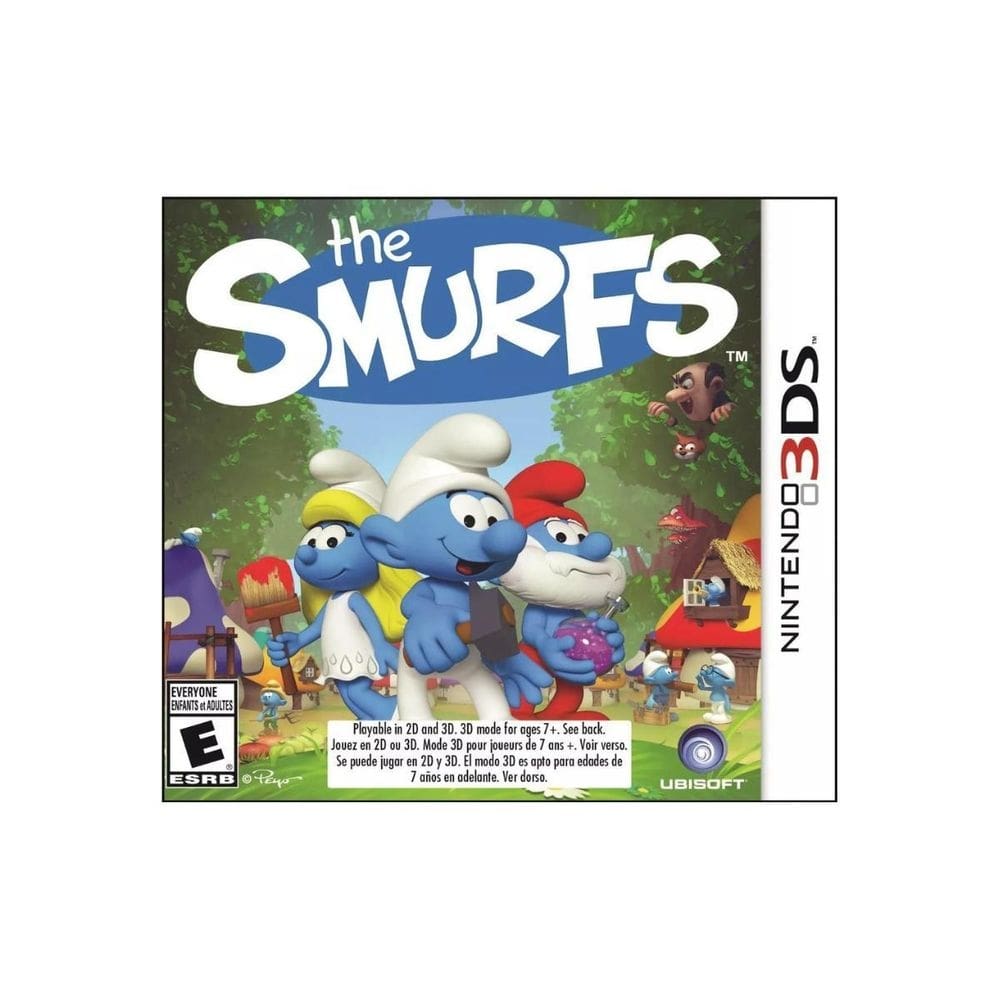Jogo The Smurfs 3Ds Nintendo 3Ds Americano Lacrado