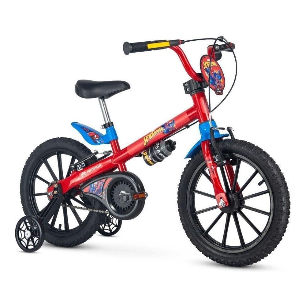 Bicicleta aro 16 spider man