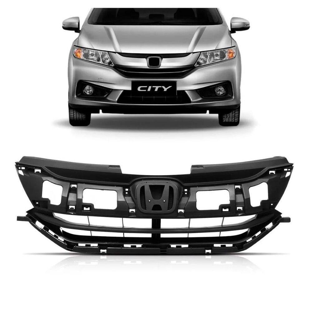 Grade honda city preta 2015 2016 2017 nova