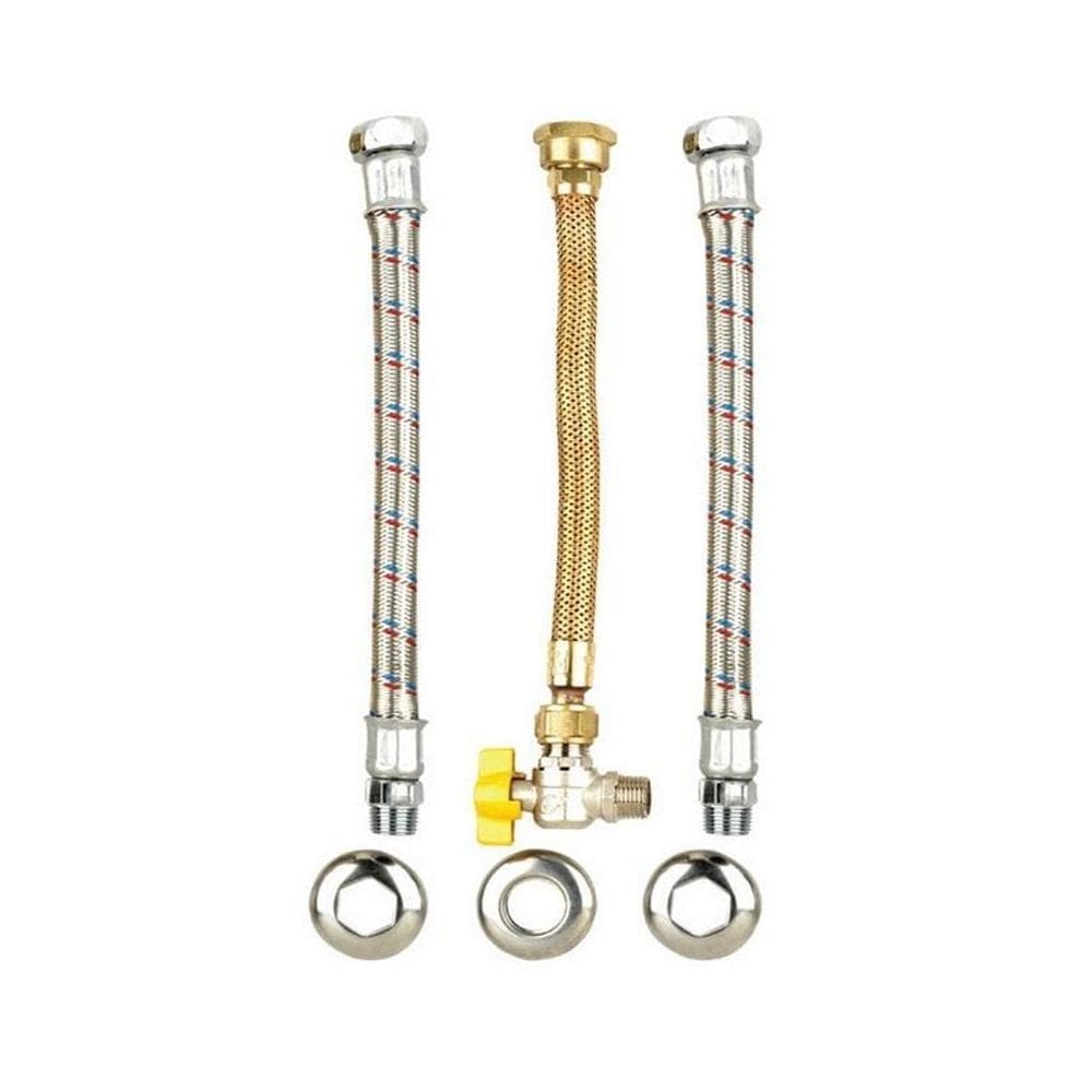 Kit flexível ligação jackwall aquecedor água c/tombak 1/2x40