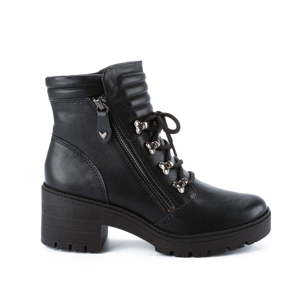 Bota Feminina Mississipi Coturno Salto Tratorado